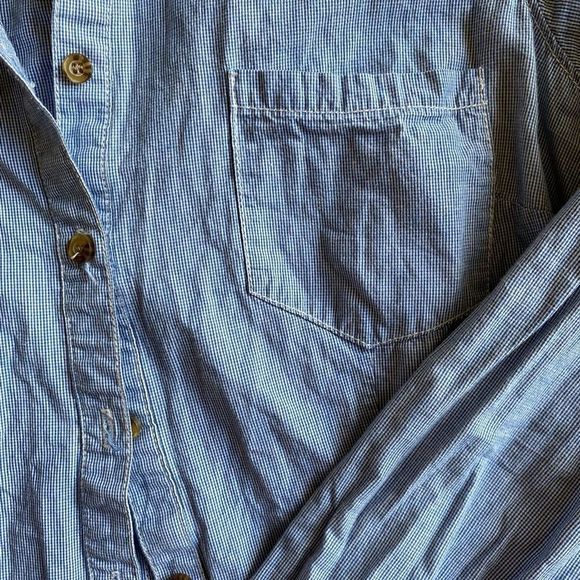 3/$20 Garage Overshirt - Blue - Size XS - Picture 3 of 3